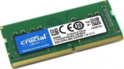 crucial4GB DDR4 2400 MT/s (PC4-19200) CL17