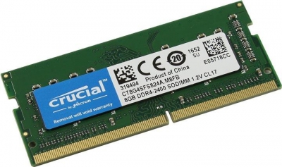 crucial 8GB DDR4 2400 MT/s (PC4-19200) CL17